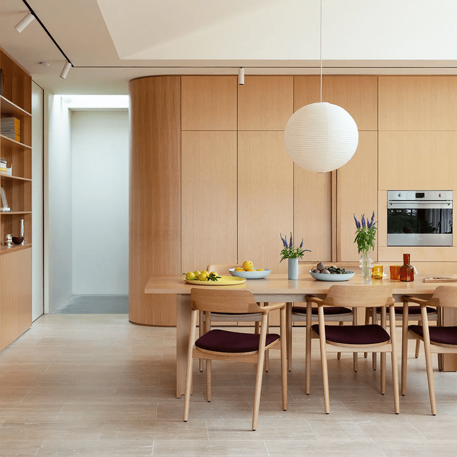 SPHERE LINEN LIGHT SHADE 60CM - DYKE & DEAN