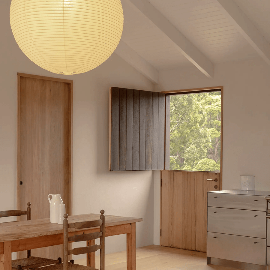 SPHERE LINEN LIGHT SHADE 70CM - DYKE & DEAN