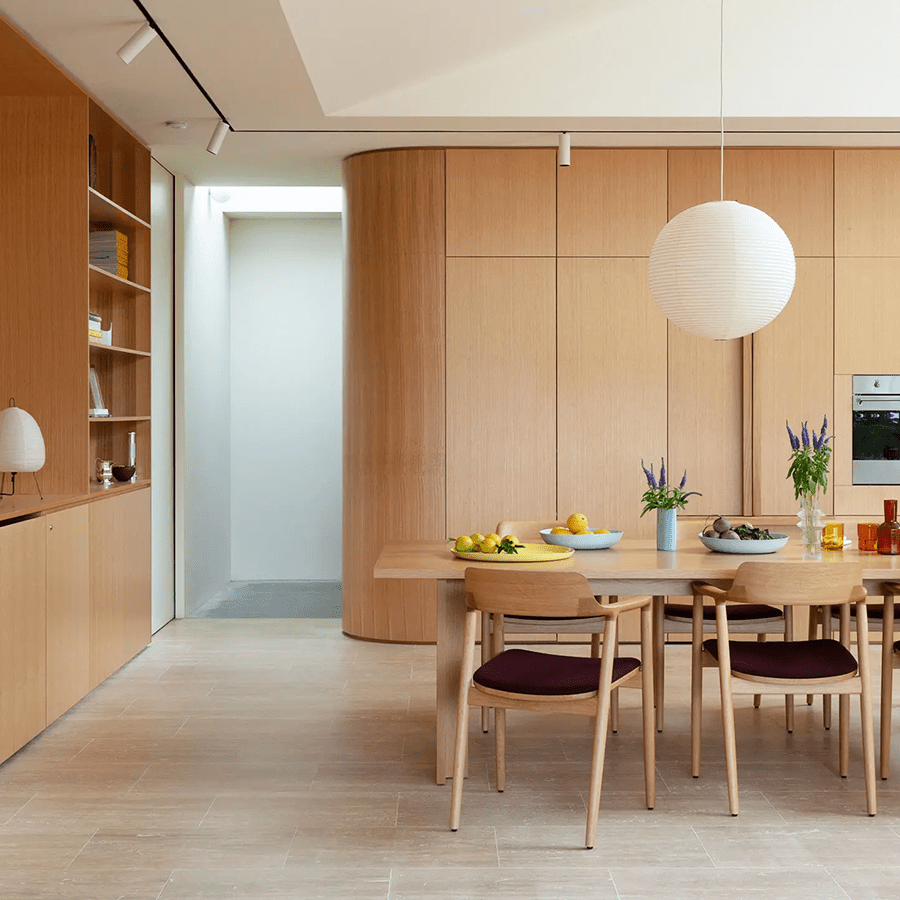 SPHERE LINEN LIGHT SHADE 70CM - DYKE & DEAN