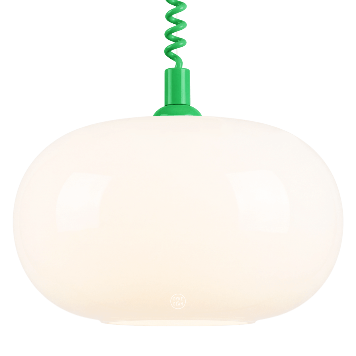 SPHEROID OPALINE RETRACTABLE CORD LIGHT - DYKE & DEAN