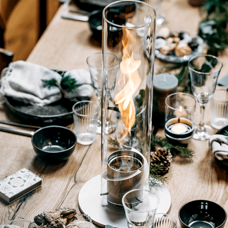 SPIN 90 TABLE FIRE TUBES GOLD SPIN TUBE - DYKE & DEAN