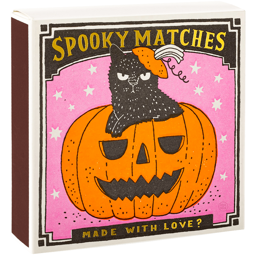 SPOOKY LUXURY SAFETY MATCHES - DYKE & DEAN