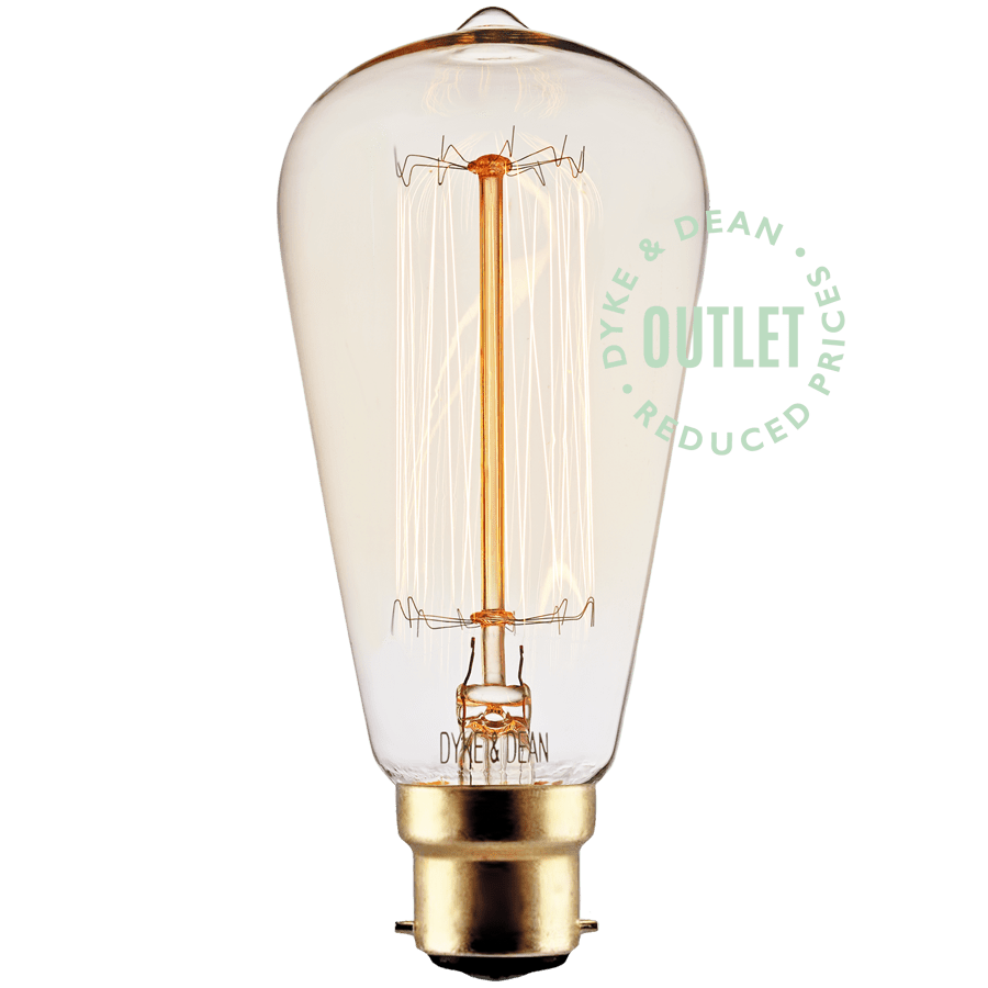 SQUIRREL FILAMENT BAYONET BULB OUTLET - DYKE & DEAN
