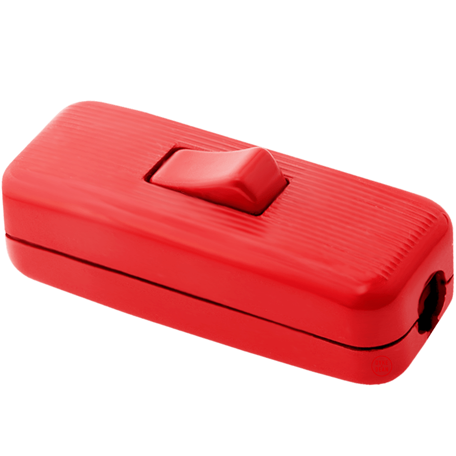 STANDARD IN LINE SWITCH RED - DYKE & DEAN