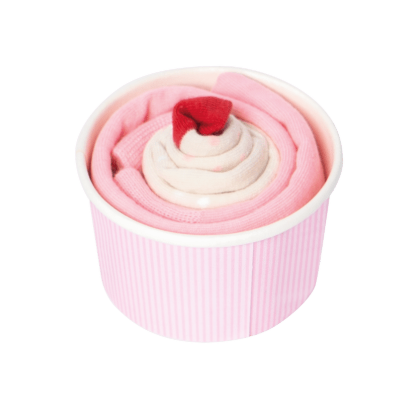 STRAWBERRY CUPCAKE SOCKS - DYKE & DEAN