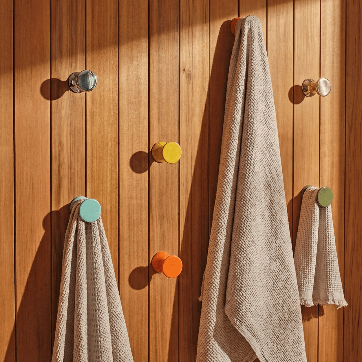 TAM TAM WALL HOOK FOREST GREEN - DYKE & DEAN