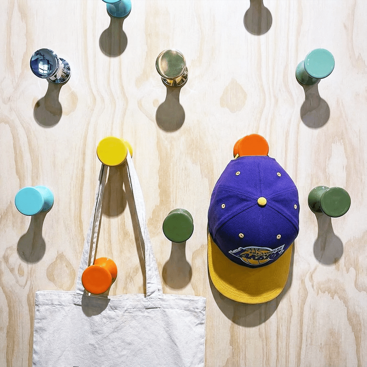 TAM TAM WALL HOOK OLIVE - DYKE & DEAN