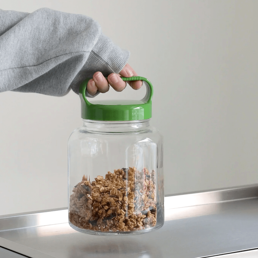 TESAGE HANDLE STORAGE JAR - DYKE & DEAN