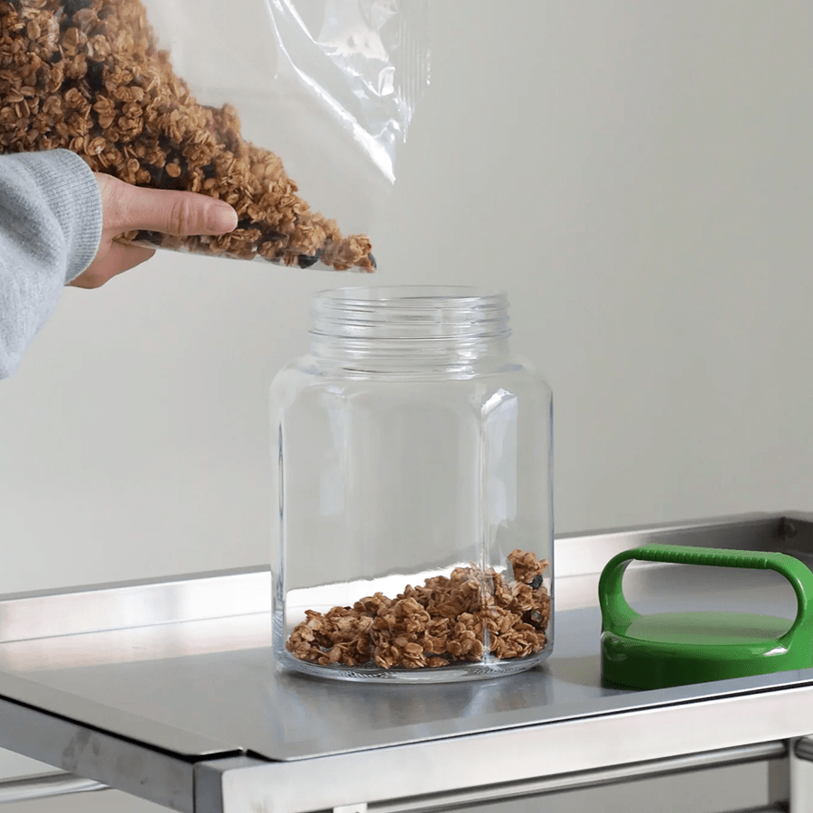 TESAGE HANDLE STORAGE JAR - DYKE & DEAN