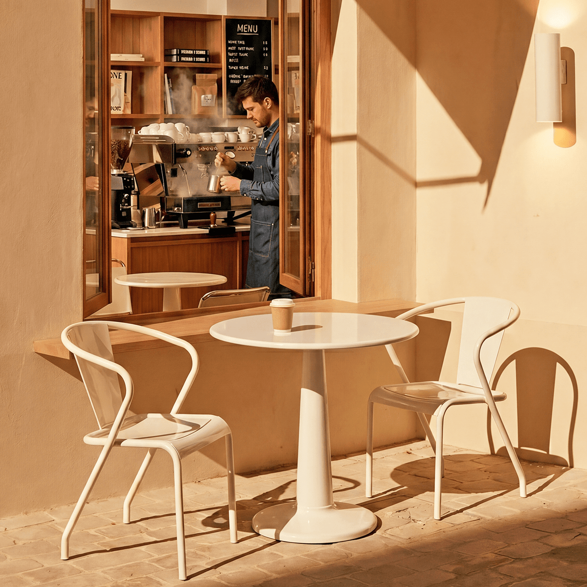 TOLIX G TABLE 80 - DYKE & DEAN