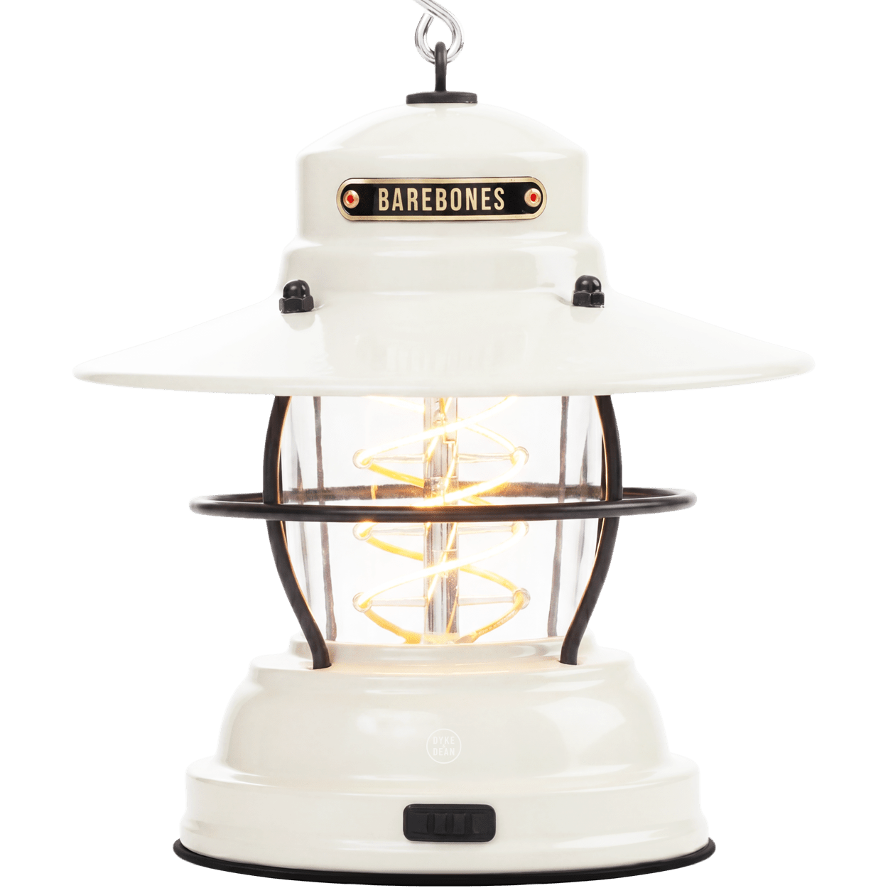 VINTAGE WHITE OUTPOST LANTERN - DYKE & DEAN
