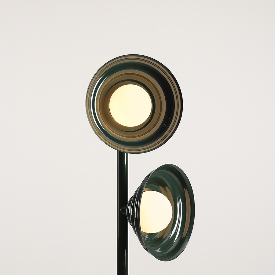WAVE 3 LIGHT FLOOR LIGHT DEEP GREEN - DYKE & DEAN