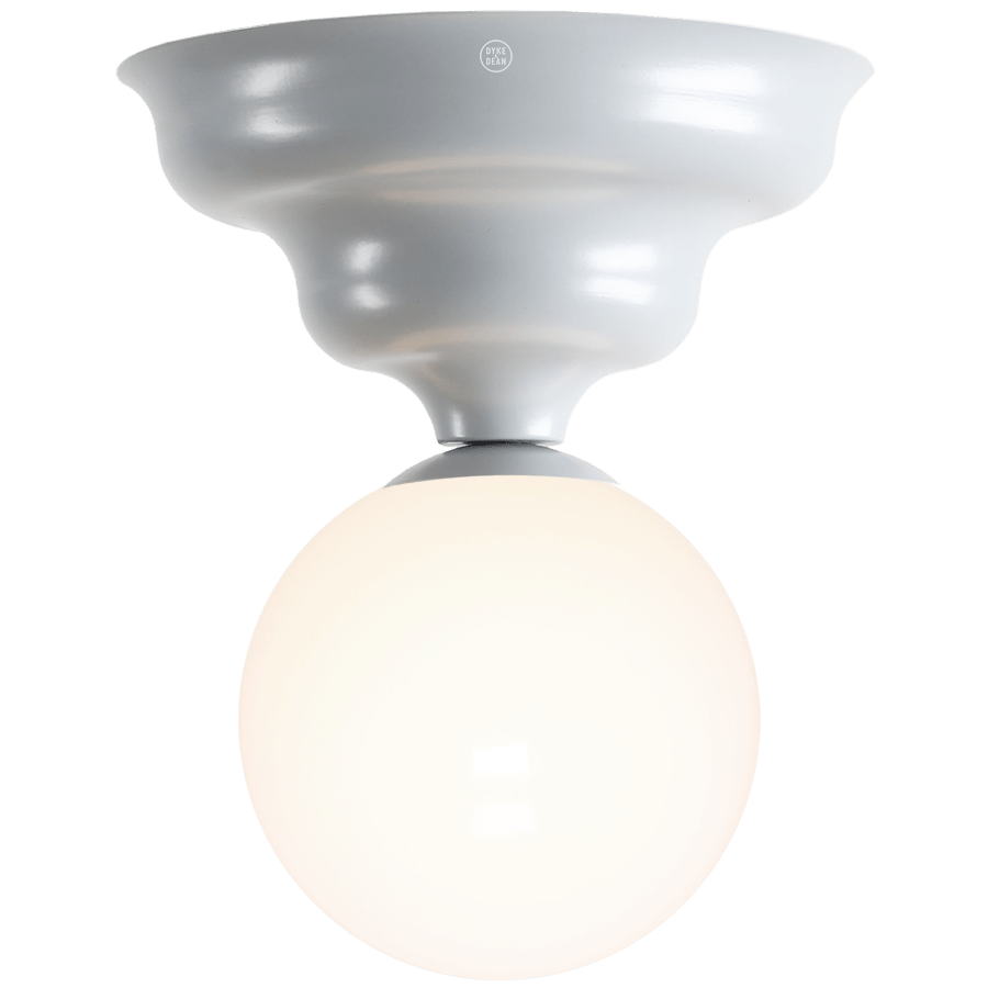 WAVE FIXED CEILING LIGHT GREY SMALL - DYKE & DEAN
