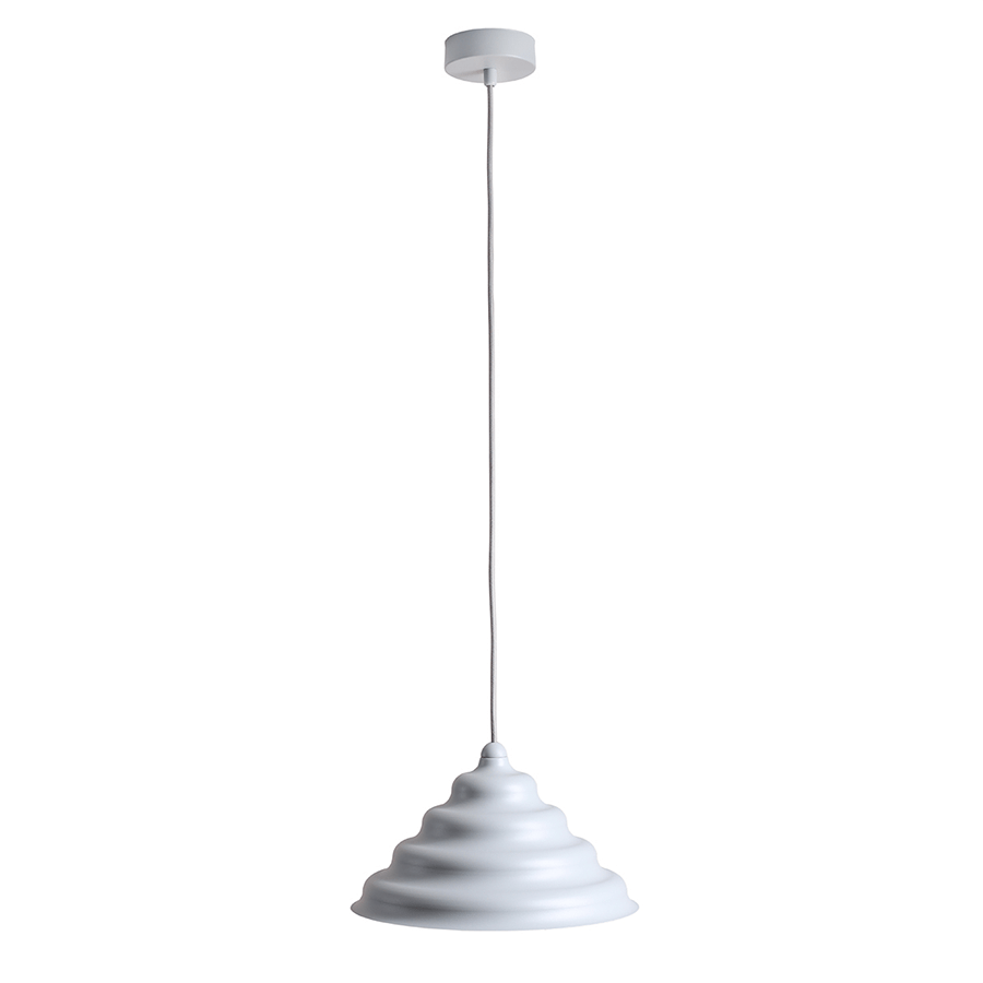 WAVE HANGING PENDANT LIGHT GREY L - DYKE & DEAN