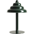 WAVE TABLE LIGHT DEEP GREEN - DYKE & DEAN