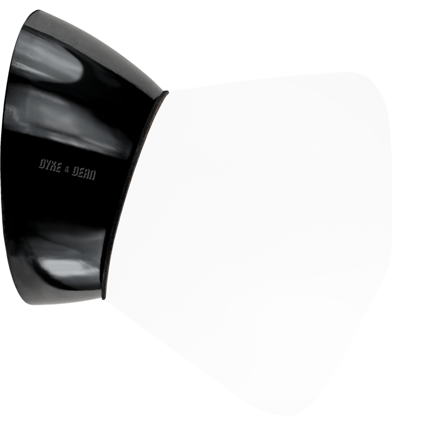 BAKELITE ANGLED REARWIRED LAMPS - DYKE & DEAN