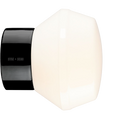 BLACK CERAMIC REARWIRED WALL LAMPS - WALL LIGHTS - DYKE & DEAN  - Homewares | Lighting | Modern Home Furnishings