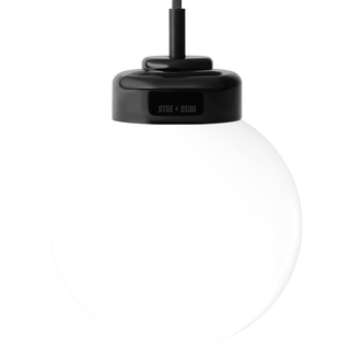 BLACK PORCELAIN CERAMIC PENDANT - OTHER LIGHTS - DYKE & DEAN  - Homewares | Lighting | Modern Home Furnishings