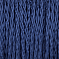 BLUE TWISTED FABRIC CABLE - FABRIC CABLE - DYKE & DEAN  - Homewares | Lighting | Modern Home Furnishings