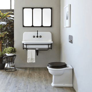 CERAMIC MOUNTED LARGE SINK WHITE - DYKE & DEAN