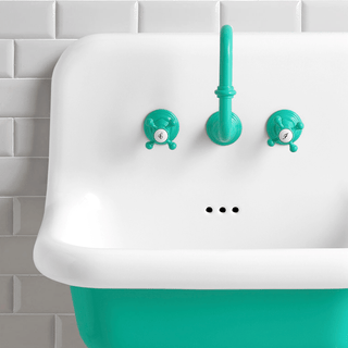 CERAMIC MOUNTED SMALL SINK - DYKE & DEAN