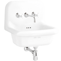 CERAMIC MOUNTED SMALL SINK - DYKE & DEAN