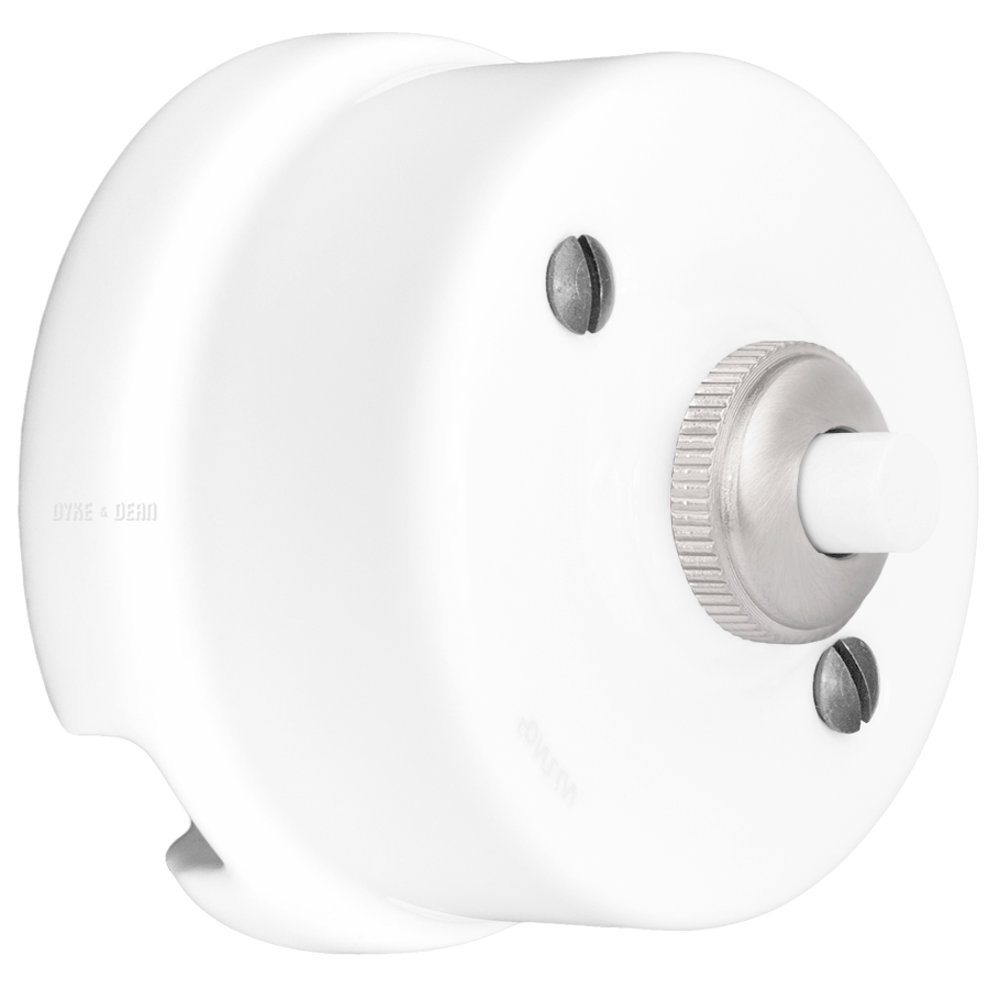 CERAMIC PUSH BUTTON DOORBELLS - DYKE & DEAN