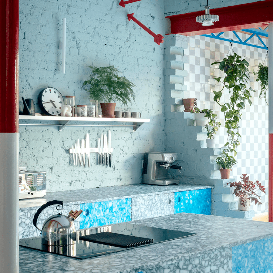 CHROME PEG TUBE BULB MOUNT - DYKE & DEAN