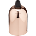 COPPER PLATED DROP CAP BULB HOLDER - DYKE & DEAN