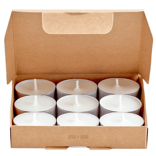 CUCUMBER & BLACK PEPPER TEALIGHT CANDLES - DYKE & DEAN
