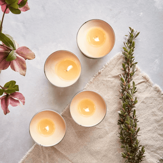 CUCUMBER & BLACK PEPPER TEALIGHT CANDLES - DYKE & DEAN