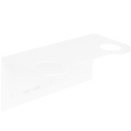 D&D SOAP PUMP DOUBLE WALL BRACKET WHITE - DYKE & DEAN