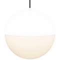 DOME CAPPED OPAL GLOBE PENDANT WHITE 500MM - DYKE & DEAN
