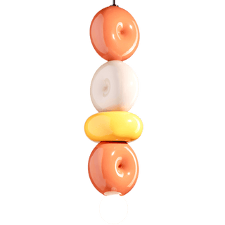 DONUT CERAMIC LARGE STACKED PENDANT LAMP - DYKE & DEAN