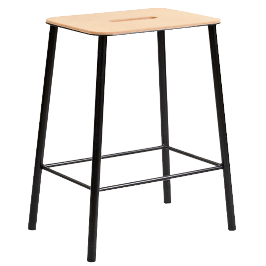 FRAMA ADAM STOOLS LEATHER TOP - DYKE & DEAN