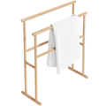 FREESTANDING TOWEL RAIL YOKU NATURAL OAK - DYKE & DEAN