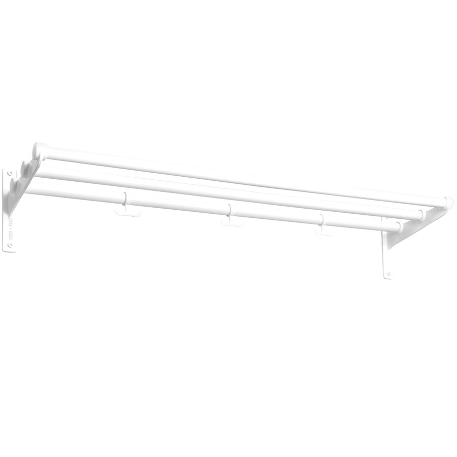 HAT AND SHOE WALL RACK - DYKE & DEAN