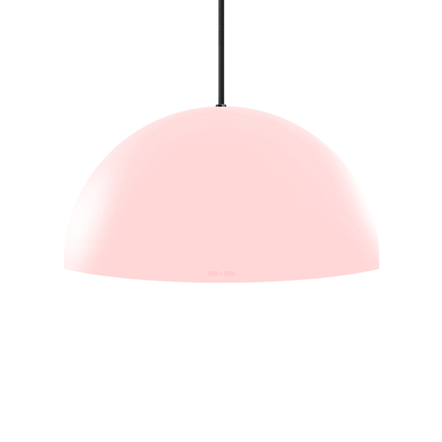 HEMISPHERE DOME PENDANT LIGHT BESPOKE COLOUR 200MM - DYKE & DEAN