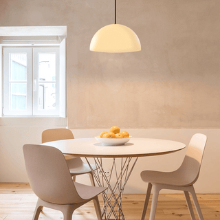 HEMISPHERE DOME PENDANT LIGHT BESPOKE COLOUR 200MM - DYKE & DEAN