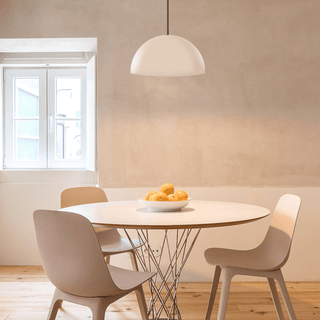 HEMISPHERE DOME PENDANT LIGHT BESPOKE COLOUR 200MM - DYKE & DEAN