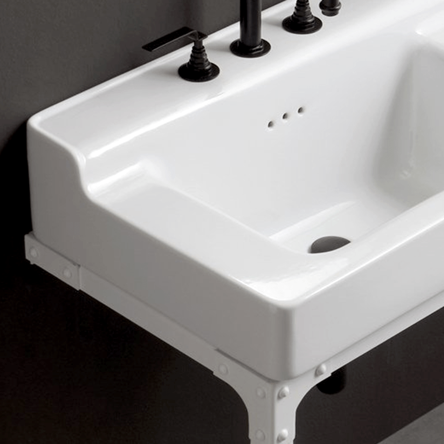 INDUSTRIALIS CERAMIC WALL & COUNTER SINK LARGE - DYKE & DEAN