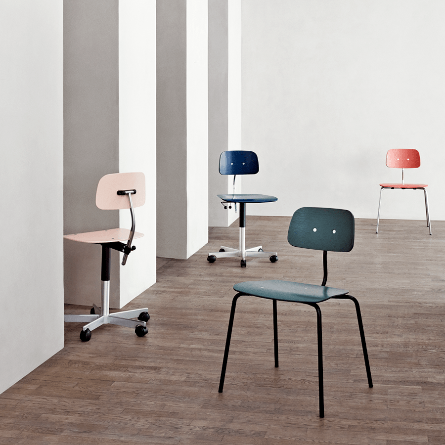 KEVI 2533 OFFICE CHAIR OAK - DYKE & DEAN