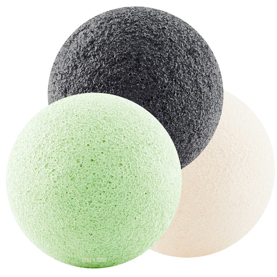 KONJAC SPONGE GREEN - DYKE & DEAN