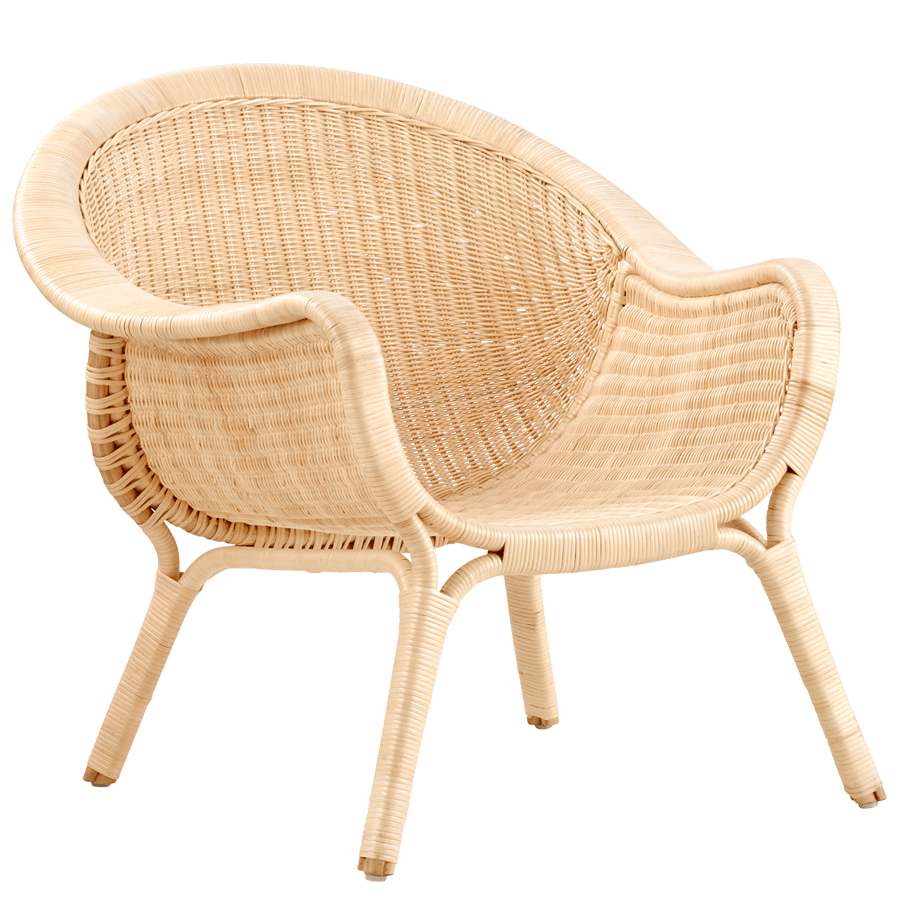 MADAME LOUNGE CHAIR RATTAN - DYKE & DEAN