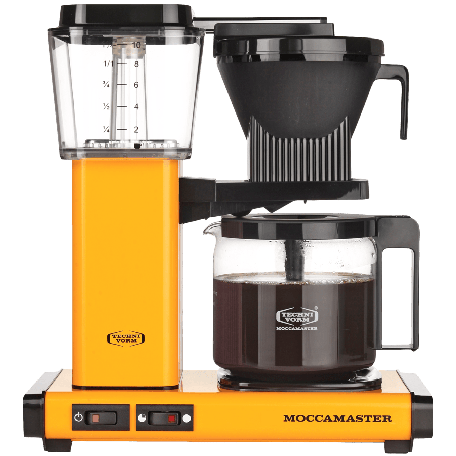 MOCCAMASTER COFFEE BREWER MUSTARD - DYKE & DEAN