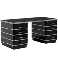 MULLER CHRYSLER DESK BLACK - DYKE & DEAN