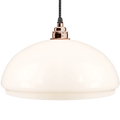 OPAL GLASS DOME LAMP SHADE MEDIUM - DYKE & DEAN