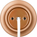 PORCELAIN WALL CABLE GLAND SOCKET COPPER - DYKE & DEAN