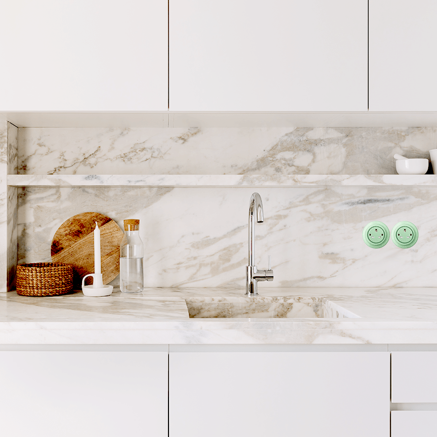 PORCELAIN WALL CABLE MOTION SENSOR ASH GREY - DYKE & DEAN