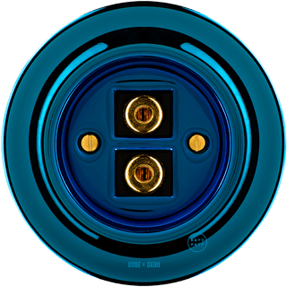 PORCELAIN WALL SPEAKER SOCKET DARK BLUE - DYKE & DEAN
